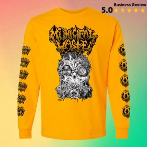 kenny Jsr Direct Merch Store Municipal Waste Mutant Gasmask Long Sleeve
