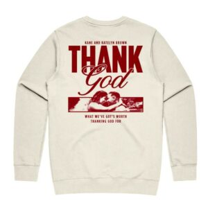 kenny Kane Brown Merch Store Thank God Crewnecka