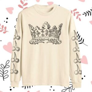 kenny Kings Of Leon Merch Store Crown Long Sleeve Vintage White kenny Kings Of Leon Merch Store Crown Long Sleeve Vintage White