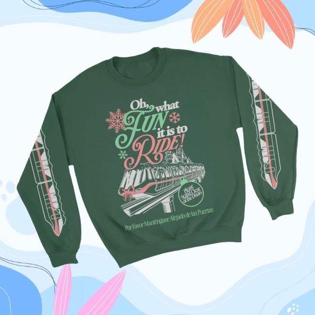 kenny Lostbrostradingco Merch Store Oh What Fun Monorail Sweatshirta kenny Lostbrostradingco Merch Store Oh What Fun Monorail Sweatshirta