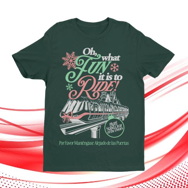 kenny Lostbrostradingco Merch Store Oh What Fun Monorail Tee kenny Lostbrostradingco Merch Store Oh What Fun Monorail Tee