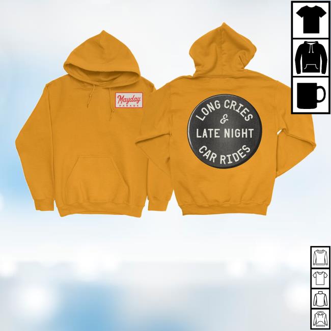 kenny Mayday Parade Shop Merch Pin Gold Pullover kenny Mayday Parade Shop Merch Pin Gold Pullover