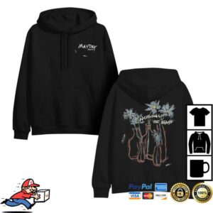 kenny Mayday Parade Shop Merch Vase Black Pullover