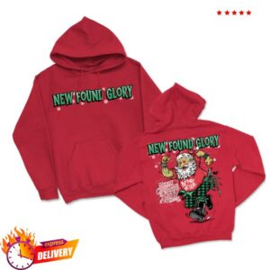 kenny New Found Glory Merch Store Ppnd Santa Pullover Hoodie Reda kenny New Found Glory Merch Store Ppnd Santa Pullover Hoodie Reda