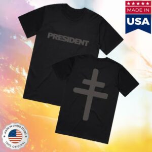 kenny President Band Store Merch President Cross Logo Teev