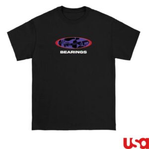 kenny Purenoise Merch Store Bearings Sick Guitar Black Tee