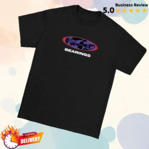 kenny Purenoise Merch Store Bearings Sick Guitar Black Teev