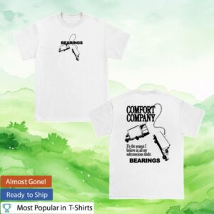 kenny Purenoise Merch Store Bearings Truck Chain White Tee