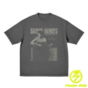 kenny Shawn Mendes Merch Store Vintage Photo With Dates Tee