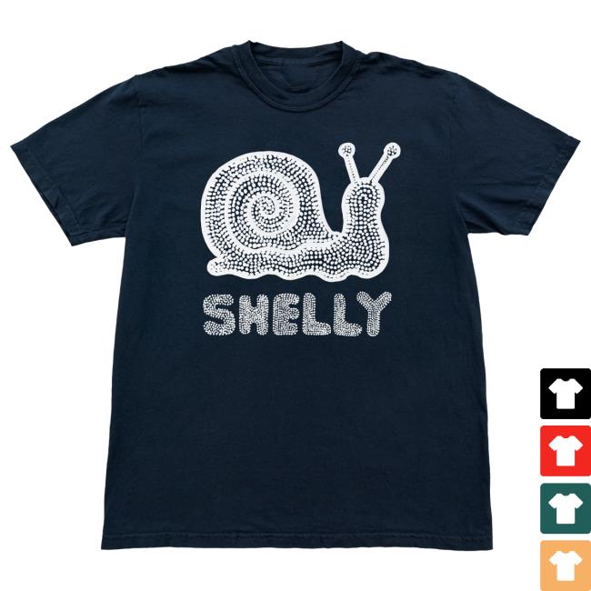 kenny Shelly The Band Merch Store Shelly Snail Tee Navy kenny Shelly The Band Merch Store Shelly Snail Tee Navy
