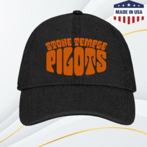 kenny Stone Temple Pilots Store Merch Psychedelic Denim Dad Hat