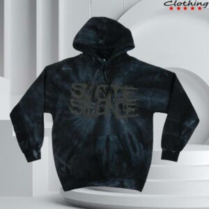 kenny Suicide Silence Merch Store Suicide Silence Puff Logo Tie Dye Hood Sweatshirt