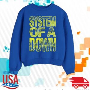 kenny Systemofadown Store Merch Gradient Stack Crewneck