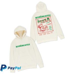 kenny The Bouncing Souls Merch Store Pizza Hoodiea