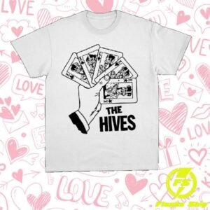 kenny The Hives Store Merch Cards White Tee kenny The Hives Store Merch Cards White Tee