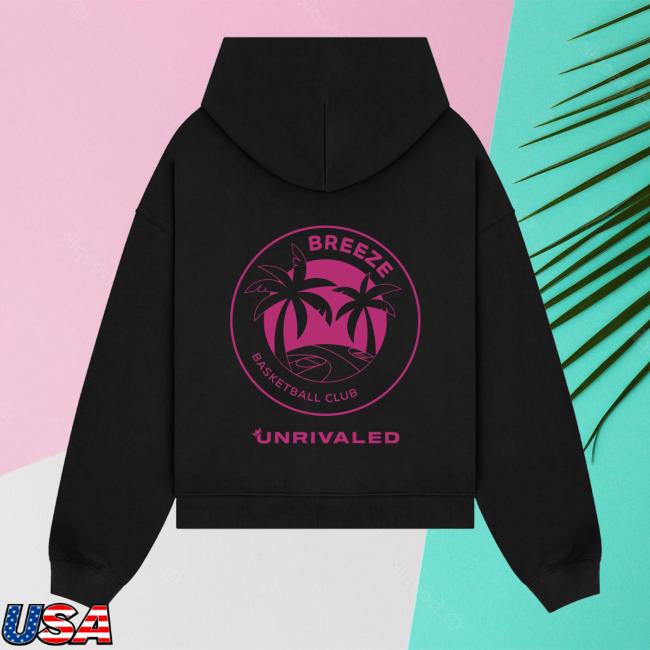 kenny Unrivaled Merch Store Breeze Basketball Club Logo Hoodie Blacka kenny Unrivaled Merch Store Breeze Basketball Club Logo Hoodie Blacka