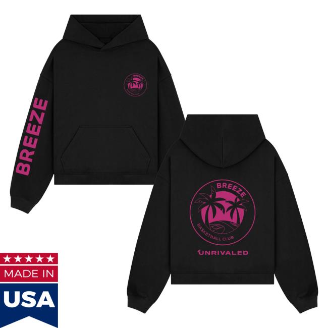 kenny Unrivaled Merch Store Breeze Basketball Club Logo Hoodie Blackaa kenny Unrivaled Merch Store Breeze Basketball Club Logo Hoodie Blackaa