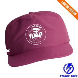 kenny Unrivaled Merch Store Breeze Basketball Club Nylon Snapbacka