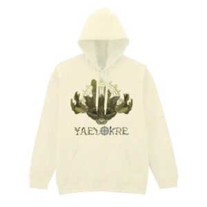 kenny Yaelokre Merch Store The Lark Masks Cream Tour Hoodie