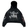 kenny 21 savage store merch whtts paint splatter hoodie
