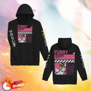 kenny Animatedmau Store Merch Mau Maid Edition Hoodie