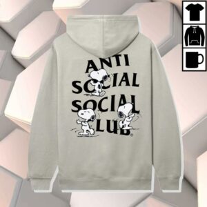 kenny Antisocialsocialclub Merch Store Assc X Peanuts Feeling Funny Hoodie Cementa