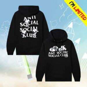 kenny Antisocialsocialclub Merch Store Assc X Peanuts Feeling Funny Hoodieaa