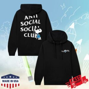 kenny Antisocialsocialclub Merch Store Assc X Peanuts Joe Cool Hoodieaa