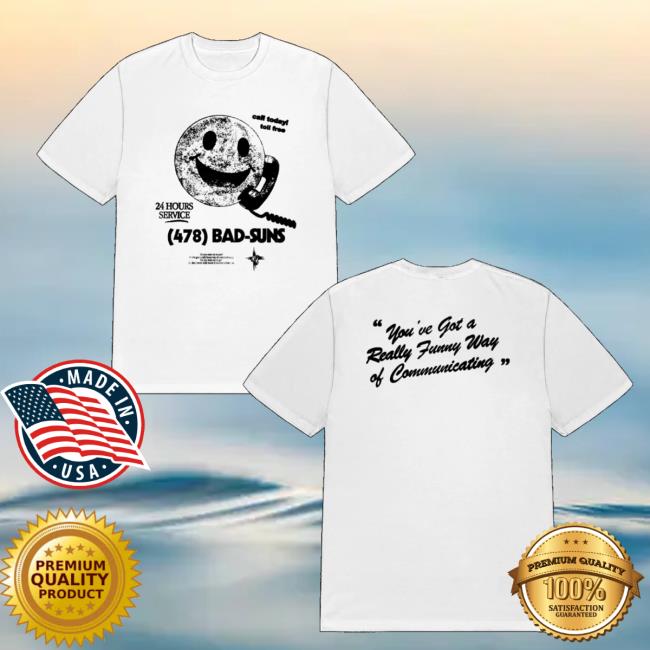 kenny Bad Suns Merch Store Communicating Tee kenny Bad Suns Merch Store Communicating Tee