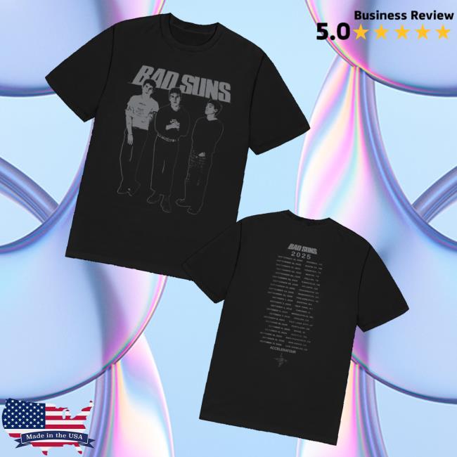 kenny Bad Suns Merch Store Fall 25 Tour Teev kenny Bad Suns Merch Store Fall 25 Tour Teev
