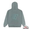 kenny Bronze56k Merch Store B Logo Print Hoodie Bluea