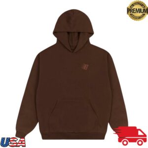 kenny Bronze56k Merch Store B Logo Print Hooodie Brown kenny Bronze56k Merch Store B Logo Print Hooodie Brown