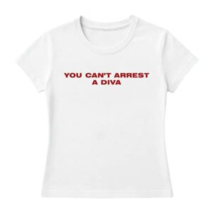 kenny Canyounot Merch Store Arrest A Diva Baby Tee White