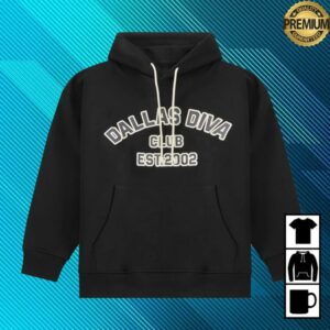 kenny Canyounot Merch Store Dallas Diva Hoodie Black