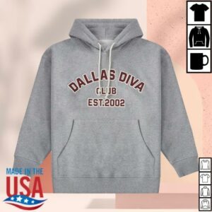kenny Canyounot Merch Store Dallas Diva Hoodie Grey