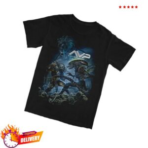kenny Cavitycolors Merch Store Alien Vs Predator T Shirtv