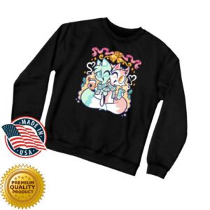 kenny Chikn Nuggit Merch Store Christmas Foxes Crewneck Sweatshirtv kenny Chikn Nuggit Merch Store Christmas Foxes Crewneck Sweatshirtv