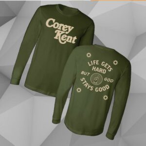 kenny Corey Kent Merch Store Life Gets Hard Long Sleevev