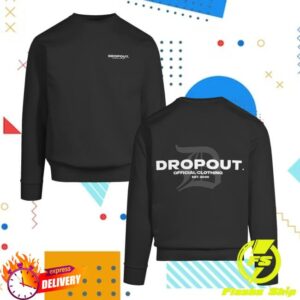 kenny Dropouts Clothing Merch Store Established Sweatshirt Blackaa