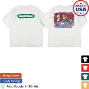 kenny Fangamer Merch Store Undertale X Square Enix Chitei De Chill Shirt