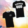 kenny Flail Records Merch Store Bridge City Sinners 666 Ringer Shirta