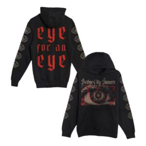 kenny Flail Records Merch Store Bridge City Sinners Eye For An Eye Pullover Hoodieaa