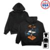 kenny Free Finga Merch Store Zemelapis Black Hoodie