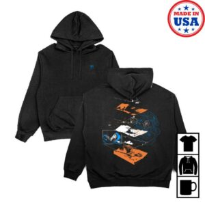 kenny Free Finga Merch Store Zemelapis Black Hoodie