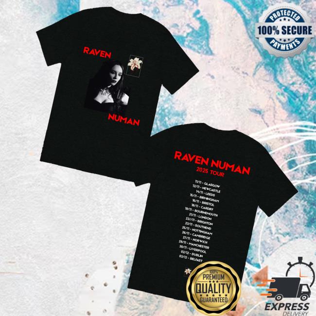 kenny Gary Numan Merch Store Raven Numan Black Tour T Shirtv kenny Gary Numan Merch Store Raven Numan Black Tour T Shirtv