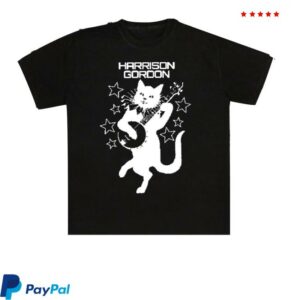 kenny Harrison Gordon Merch Store Harrison Gordon Banjo Cat Black T Shirt kenny Harrison Gordon Merch Store Harrison Gordon Banjo Cat Black T Shirt