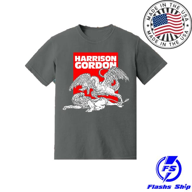 kenny Harrison Gordon Merch Store Harrison Gordon Grey T Shirt kenny Harrison Gordon Merch Store Harrison Gordon Grey T Shirt