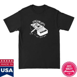 kenny Knumears Merch Store Set It On Fire Tee