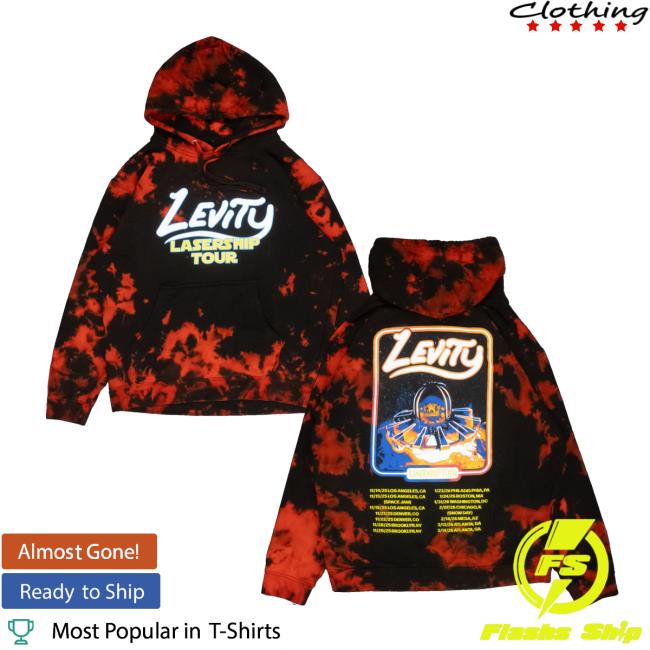 kenny Levity Merch Store Lasership Tour Red Shift Tie Dye Pullover Hoodie kenny Levity Merch Store Lasership Tour Red Shift Tie Dye Pullover Hoodie