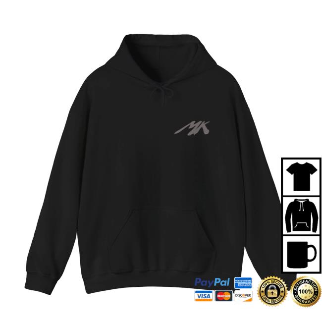 kenny Mekonnen Knife Merch Store Mk Logo Hoodie Black kenny Mekonnen Knife Merch Store Mk Logo Hoodie Black